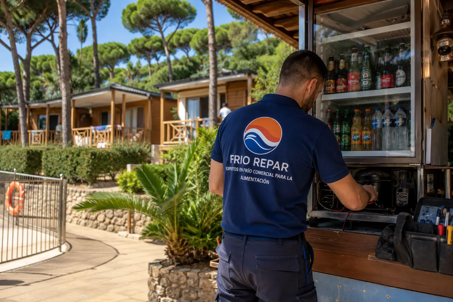 Reparación y mantenimiento de frío comercial para campings y complejos turísticos