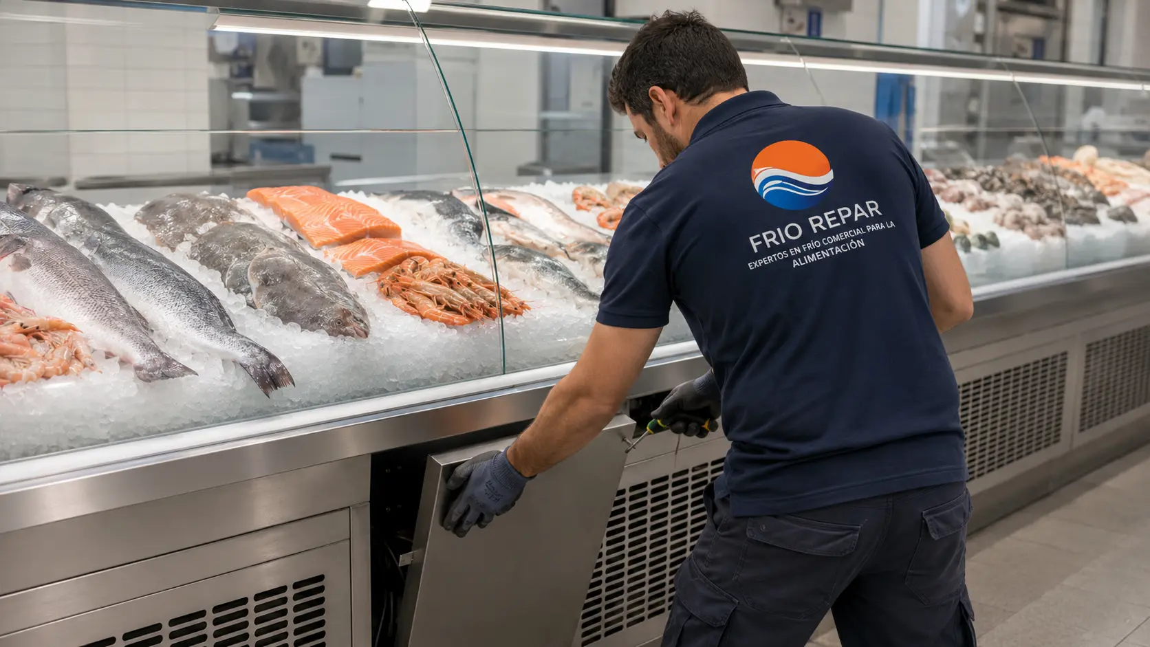 Reparación y mantenimiento de frío comercial para pescaderías y marisquerías