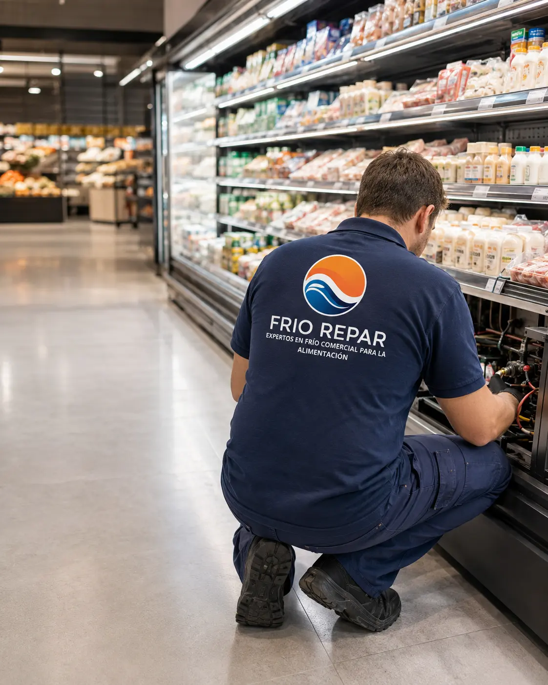 Reparación y mantenimiento de frío comercial para supermercados y tiendas de alimentación